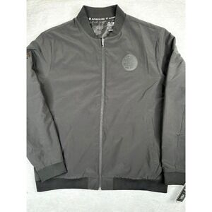 Boston Bruins Fanatics Authentic Pro Rink Bomber Jacket Mens Large Black NHL